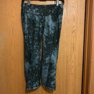 Crop Yoga Pants Leggings Galaxy